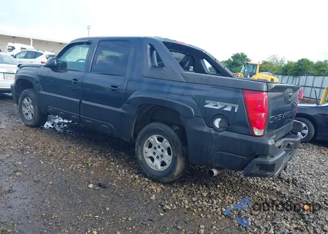 2003 Chevrolet Avalanche 1500 from USA, damaged, VIN 3GNEK13T83G153535